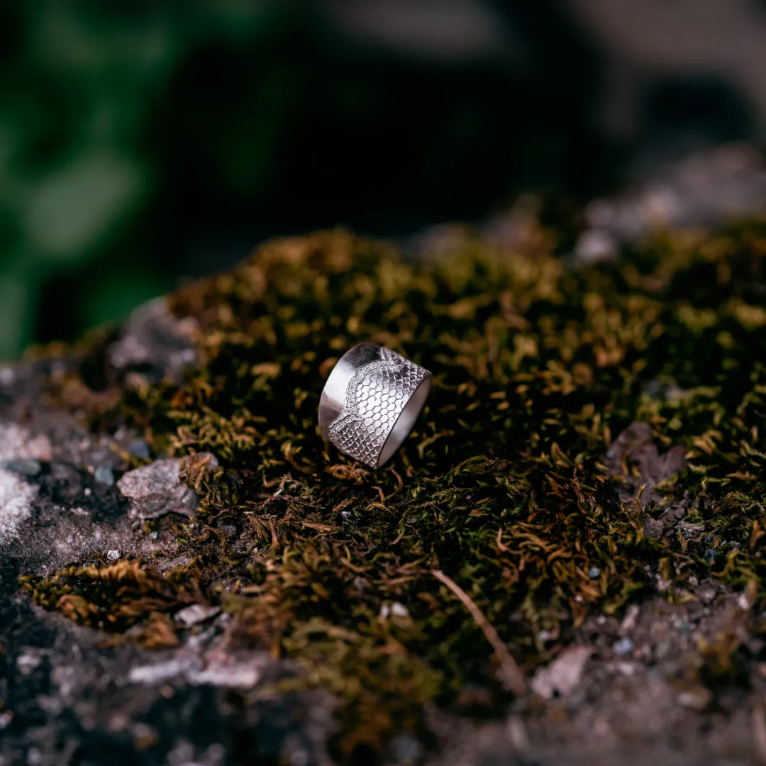 Bague dentelle fine