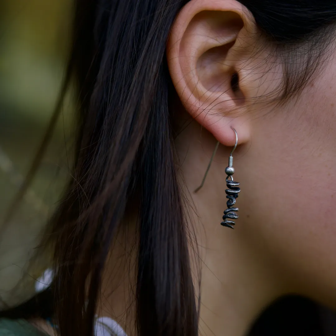 Boucles d'oreilles vrille de vigne