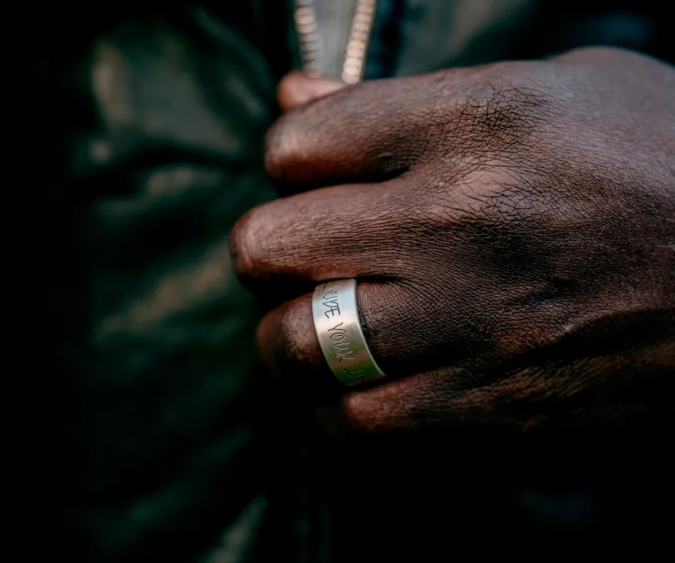 Bague en argent