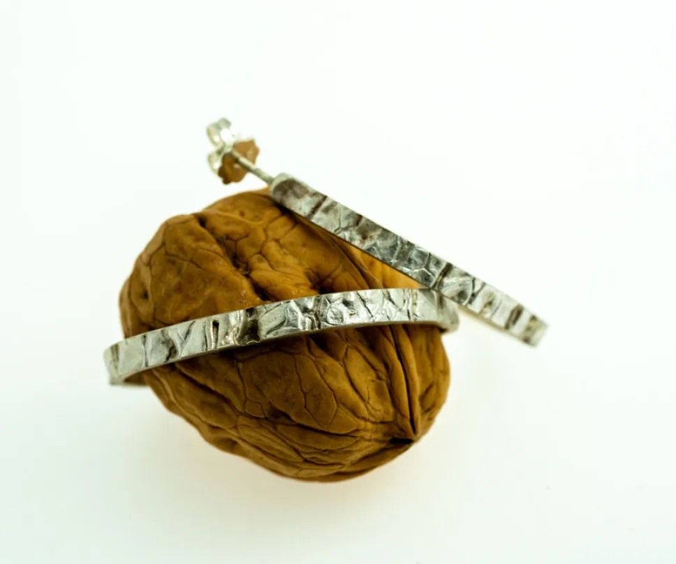 Boucle d'oreilles en argent